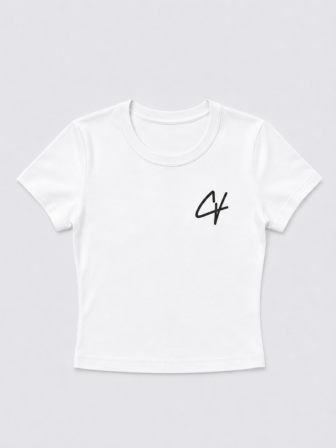 Baby Tee — White